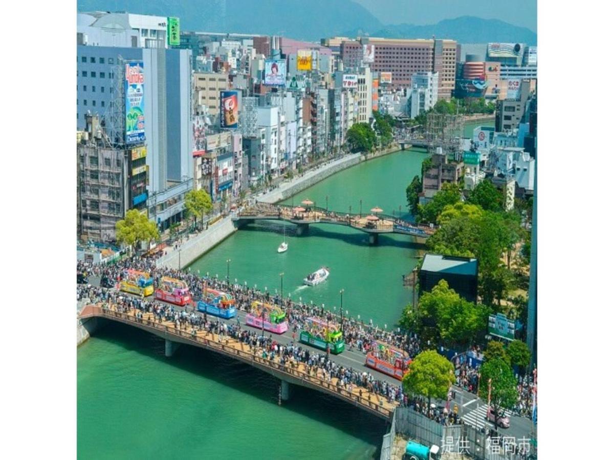 Court Hotel Fukuoka Tenjin - Vacation Stay 42334V ภายนอก รูปภาพ